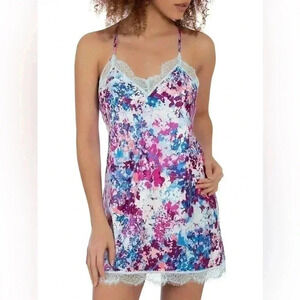 NWOT INBLOOM Brentwood Printed  Lace Chemise XS